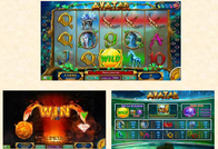 Avatar Kapalı Ekran Arcade Elektronik Slot Oyunu 32/43 inç Ekran Masası Makinesi