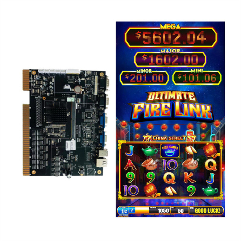 Slot Makinesi Video Oyunu Fire Link Çin Sokak Dikey Ekran Casino Arcade Kumar Slot Oyun Tahtası
